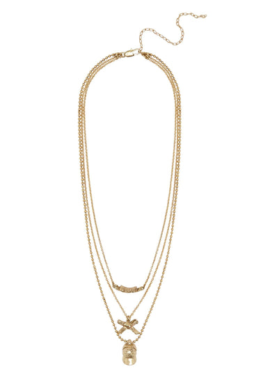 Team Spirit Chain Charm Necklace-Accessories-Alemais-Debs Boutique